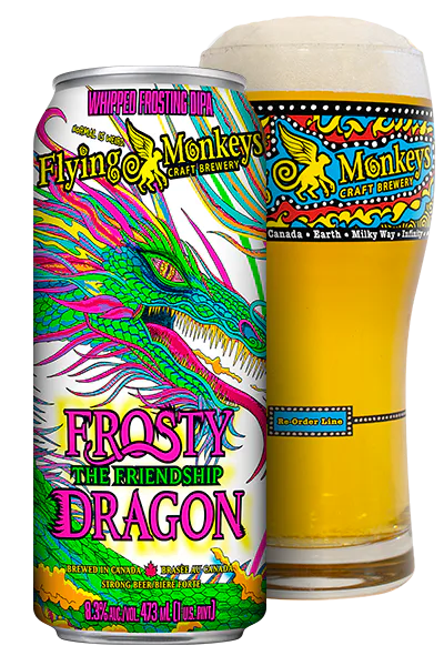 スビン FREEZE ラッキードロー Frosty the Friendship Dragon Whipped Frosting Double IPA | Flying